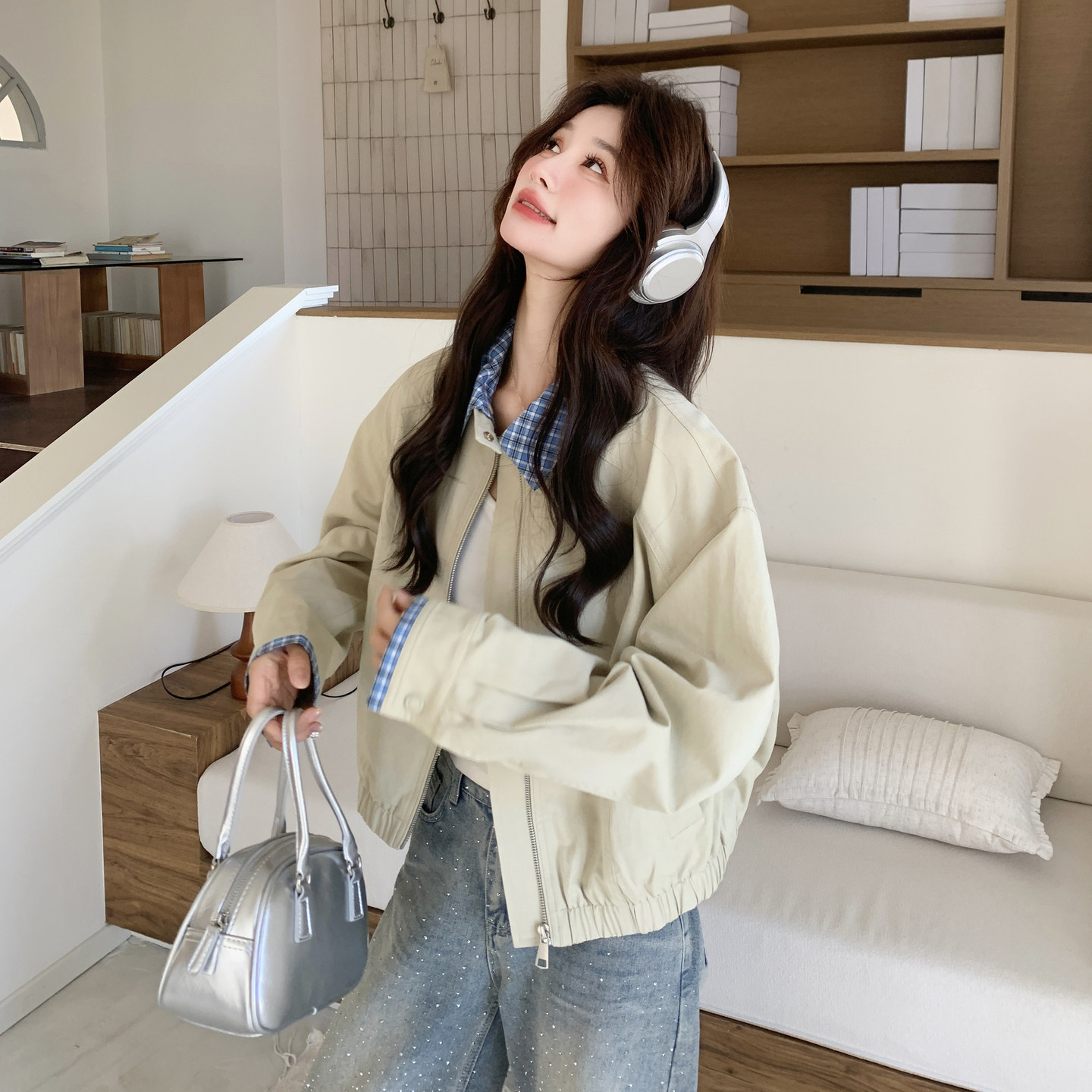 【现货数据款】2026春季新款夹克外套女工装B101-2686-P165-K268，女装短外套，浙宝101