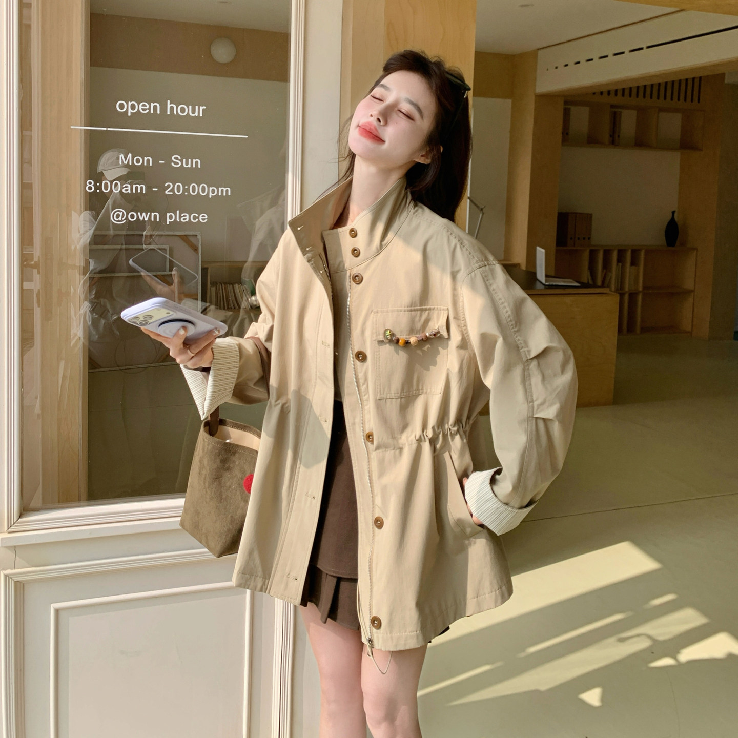 【现货现货】2026春季新款休闲风衣外套B101-2682-P175-K288现货,商品下架区,浙宝101