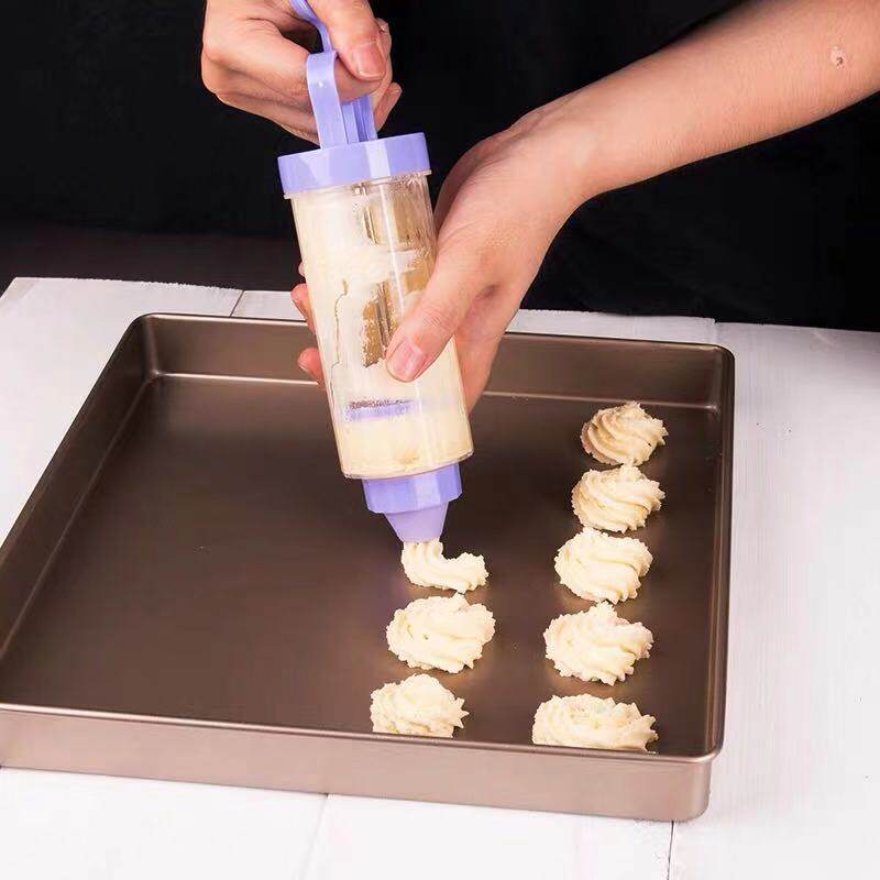 曲奇枪做饼干模具挤奶油烘焙工具裱花袋器裱花枪套装