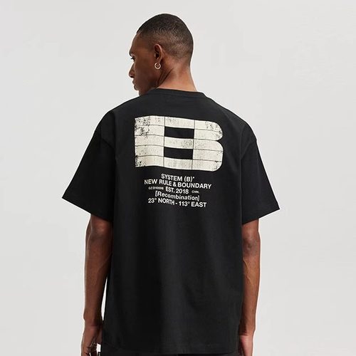 BONELESS官方折扣磨损B字印花