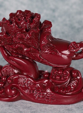 朱砂白菜小摆件客厅摆件装饰品摆件客厅旺宅2024款桌面小摆件车摆