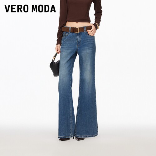 VeroModa中腰版型牛仔裤