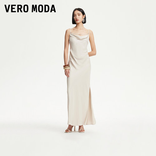 VeroModa光泽质感面料连衣裙