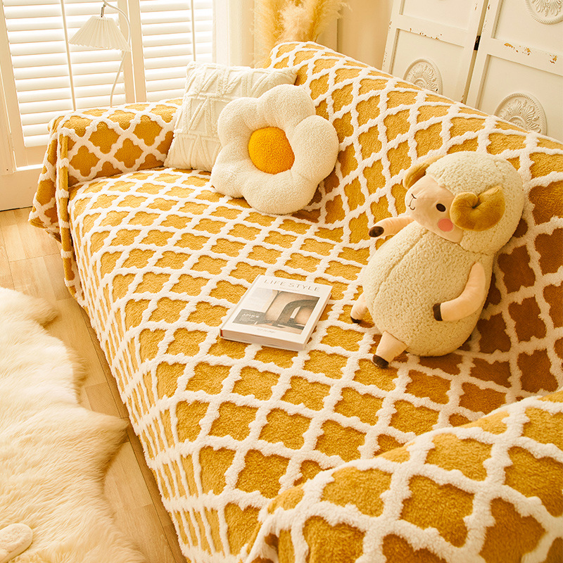 ins沙发盖布全棉四季通用2024新款一整张全盖巾盖毯防滑沙发套罩