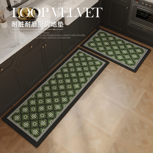 2025年新厨房地垫家用耐脏防滑防油可擦免洗专用地毯吸水速干脚垫