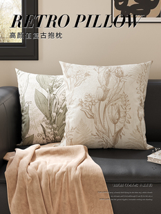 轻奢枕头客厅茶室书房装饰枕头沙发卧室飘窗床边床枕头高档靠垫