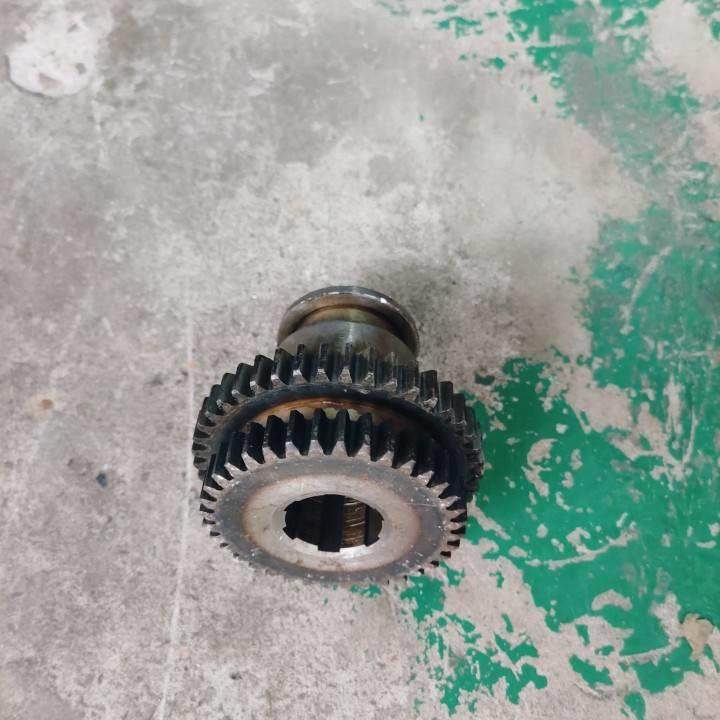 江西第四机床厂CA630车床配件2057A双齿轮Z3联6/42/M2.5/6-37*8配