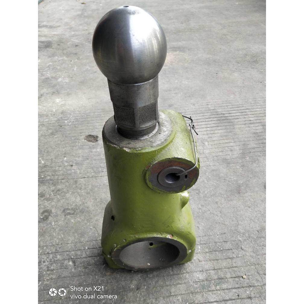 扬力40吨冲床连杆球头丝杆内15孔0厚度134球头直径90球墨铸铁配件