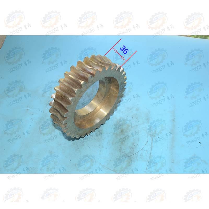 青海Y631K花键3铣床铜蜗轮4模2齿