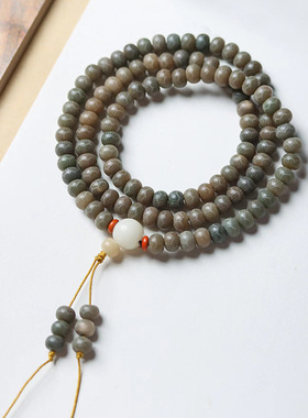 箴言款系列菩提根DIY手链厂家批发规格6×8男女装饰品首饰念珠