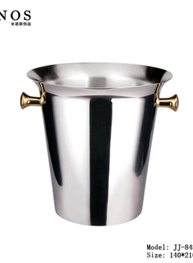 奢华酒店会所吧台家用鹿头冰桶