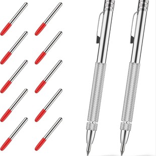 可换针强磁划线笔钨钢划针陶瓷玻璃刀划线记号笔合金大理石笔专业