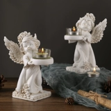 Ретро статуя, реквизит для фотографии, свеча, европейский стиль