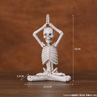 瑜伽骷髅-莲花座