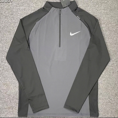 体育生田径训练服长袖长裤套装男女跑步体考比赛服宽松速干半拉链