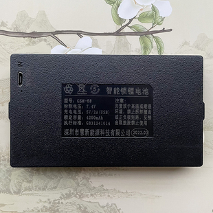 适用GSM 智能指纹锁充电锂电池战狼2号火车头兰博东方门锁电池