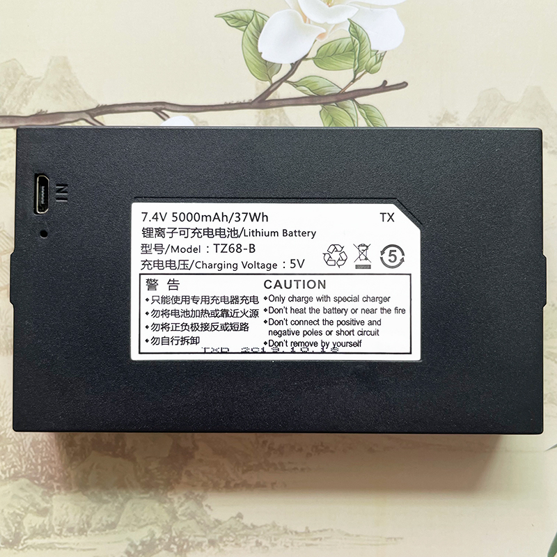 天迅达 TZ-68B 原厂智能指纹锁锂电池德电子锁专用利美心F1XDL-42