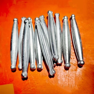 撒网铅坠老式鱼尾坠渔网坠手抛网鱼尾坠铅网坠撒网铅坠铅脚网脚
