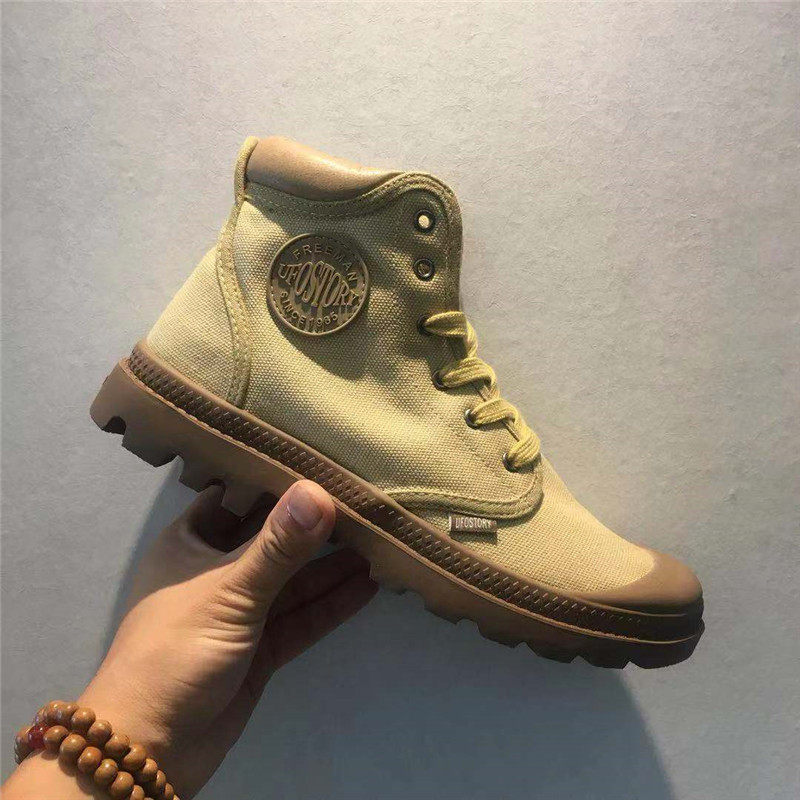 帆布鞋男同款户外运动鞋钓鱼加绒