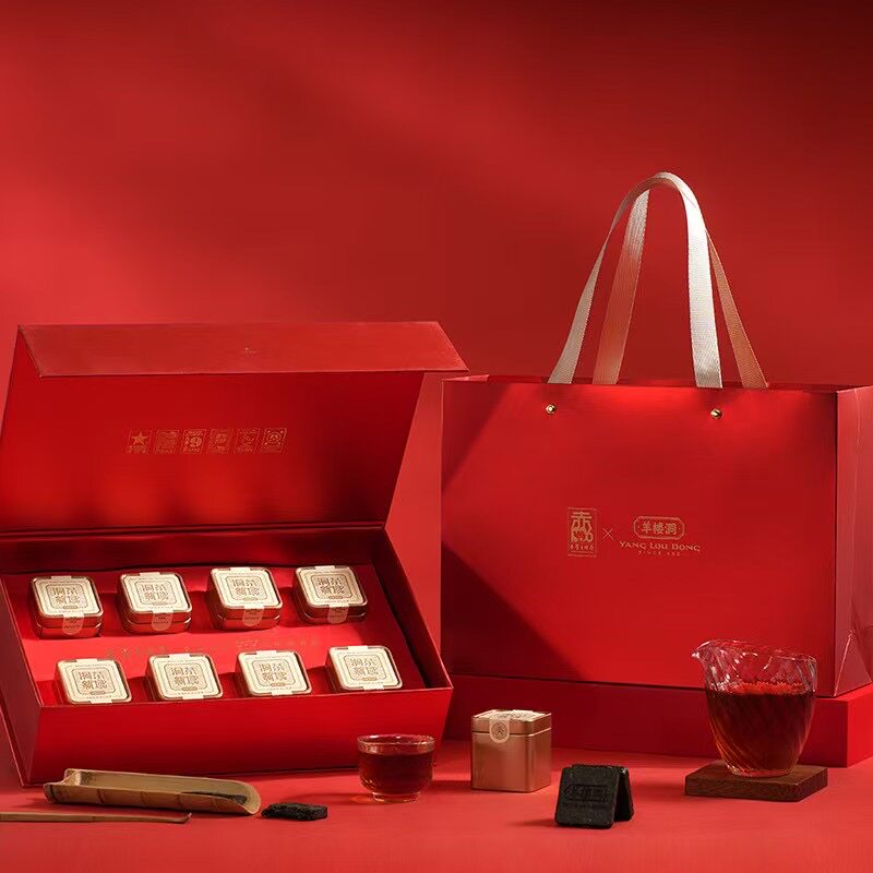 羊楼洞青砖茶老青茶480g克小罐礼盒装黑茶茶叶湖北赤壁赵李桥茶砖,茶,特色产区黑茶,淘宝优惠券,粉丝福利购,淘宝优惠卷