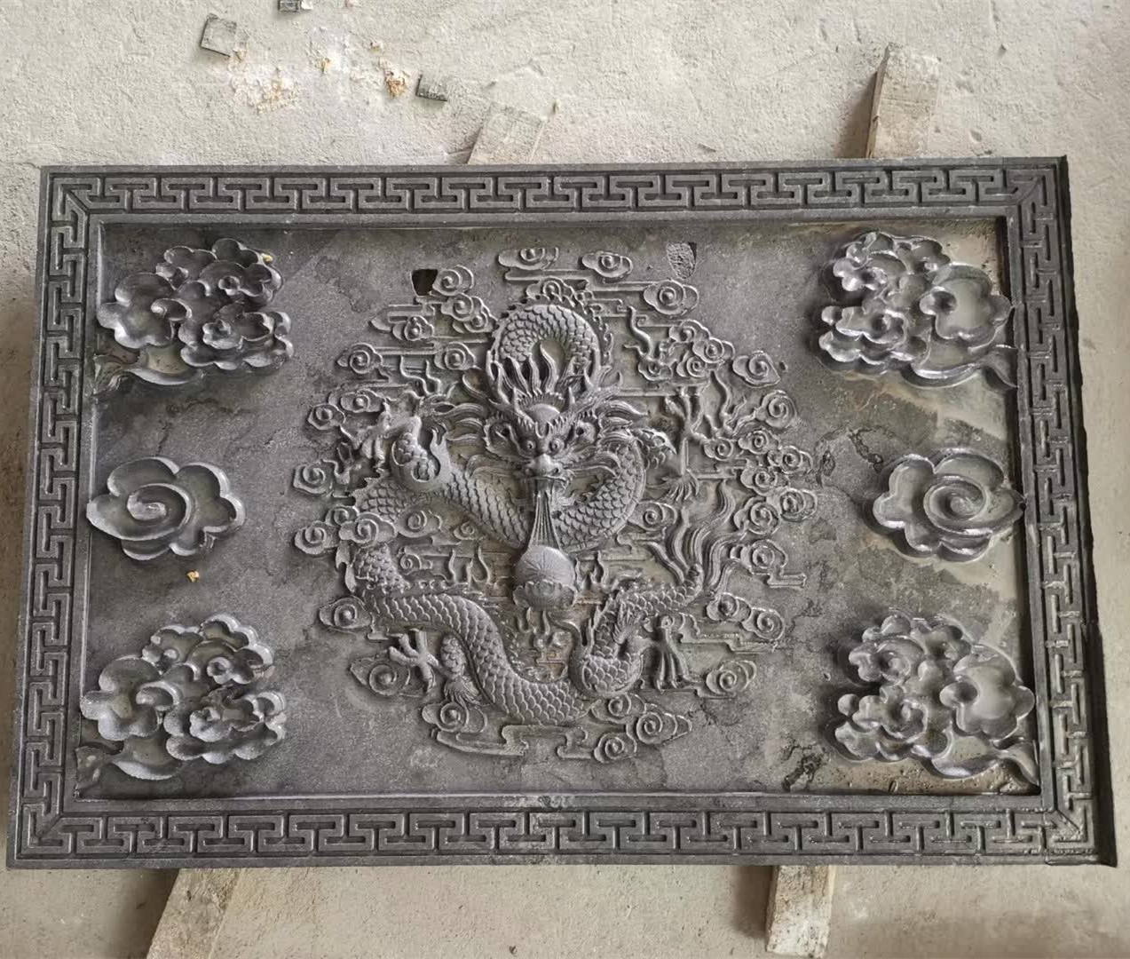青石大理石浮雕石雕壁画装饰外墙定制福字仿古中式庭院背景墙地雕