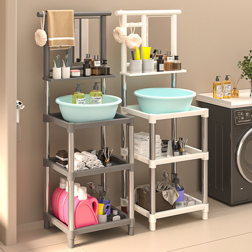 新款加粗加厚防锈脸盆架