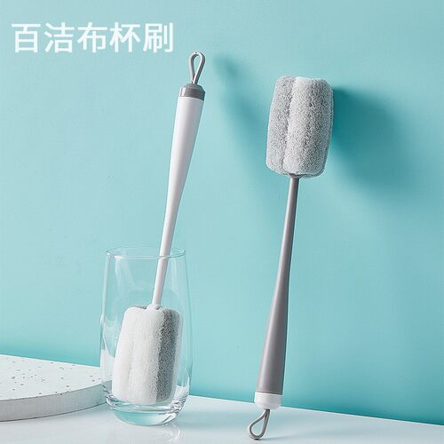 乐易泷2支装长柄强力杯瓶刷