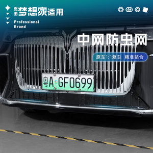 25款岚图梦想家专用防虫网新车改装件前脸格栅中网外观装饰条配件