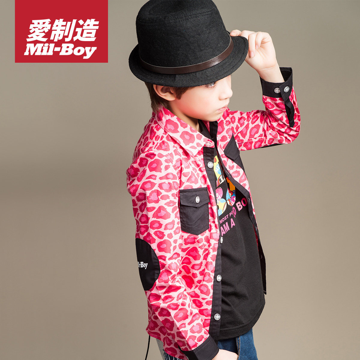 Chemise garcon à manche longue - Ref 2082255 Image 4