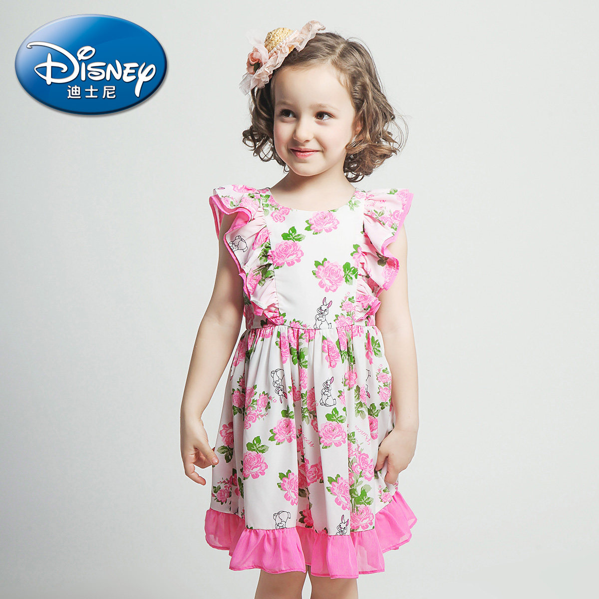 Robe enfant DISNEY en mélange - Ref 2044647 Image 3