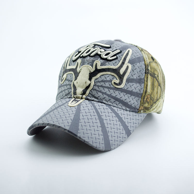 春夏汽车标帽子户外运动遮阳士刺绣防晒迷彩休闲棒球帽子