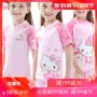 Đồ bơi nữ Hello Kitty đích thực dành cho trẻ em học sinh tiểu học - Đồ bơi trẻ em bộ bikini 2 chi tiết cho bé 