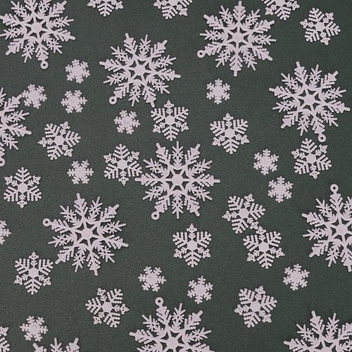 蛋糕装饰插件100枚成品多款雪花