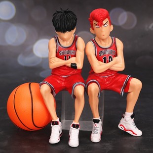 篮球樱木流川枫湘北队卡通生日蛋糕装饰摆件球星男孩烘焙装扮插牌