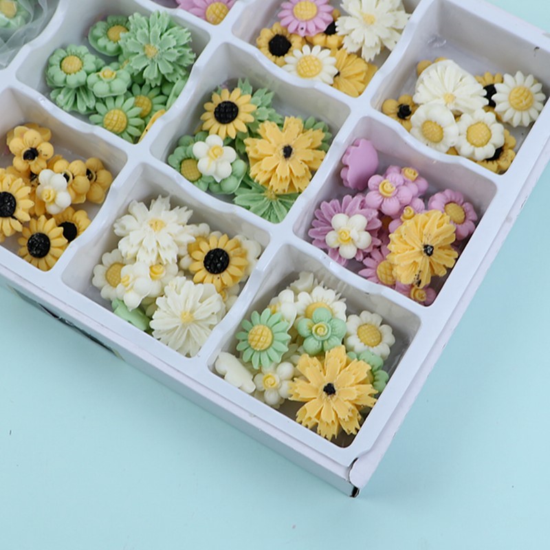 食用小雏菊太阳花菊花手工翻糖花成品巧克力花朵生日蛋糕甜品装饰