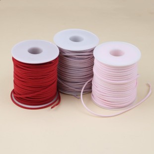 鹿皮绳绒布蝴蝶结新年喜庆蛋糕装饰红色喜庆丝带绑带挂绳烘焙装扮