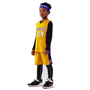 儿童篮球服套装男童女孩小学生训练服詹姆斯23科比球衣24号篮球衣