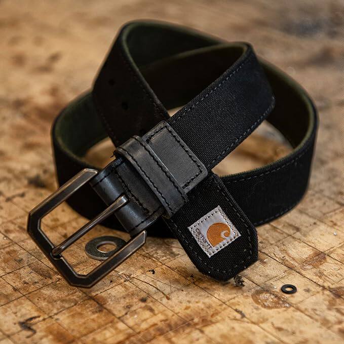 现货[db s]美国代购 Carhartt 卡哈特 男款休闲耐用帆布腰带38MM