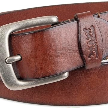 Levi's李维斯男款休闲牛皮皮带