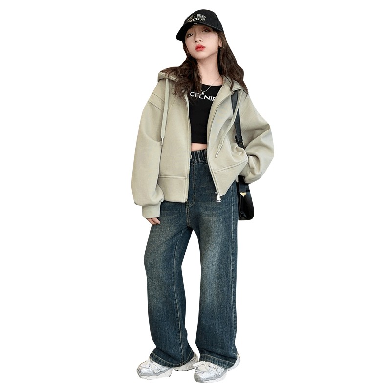 【外套热销榜】女童春秋休闲套装