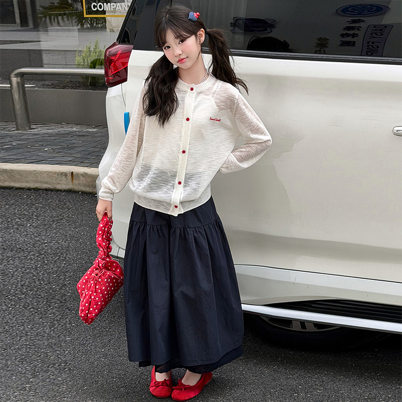 女童冰丝防晒衣2026新款户外外套