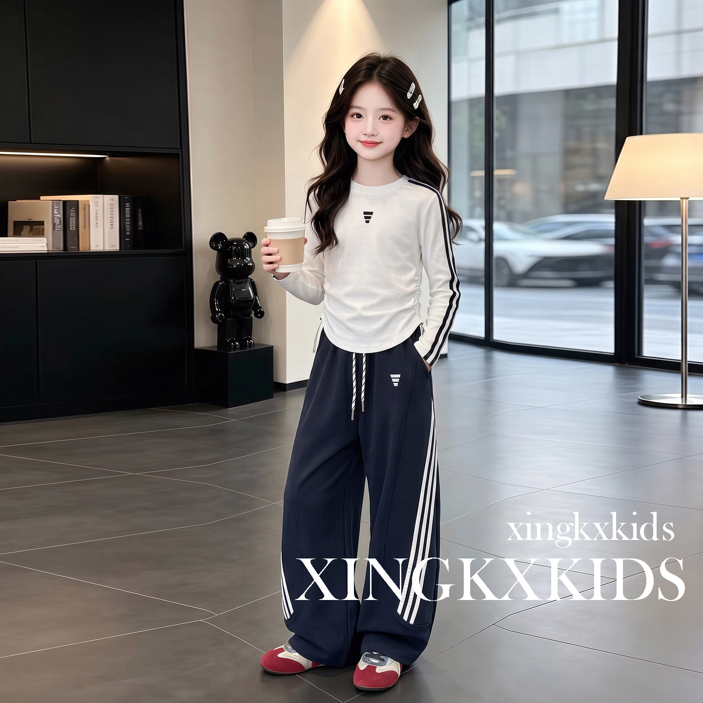 女童秋装超好看运动两件套