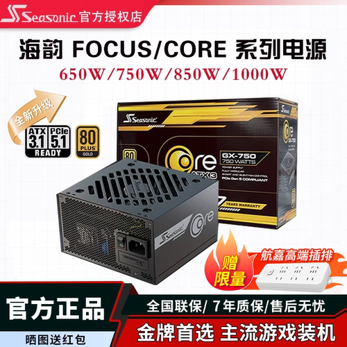海韵coergx750W金牌全模组电源