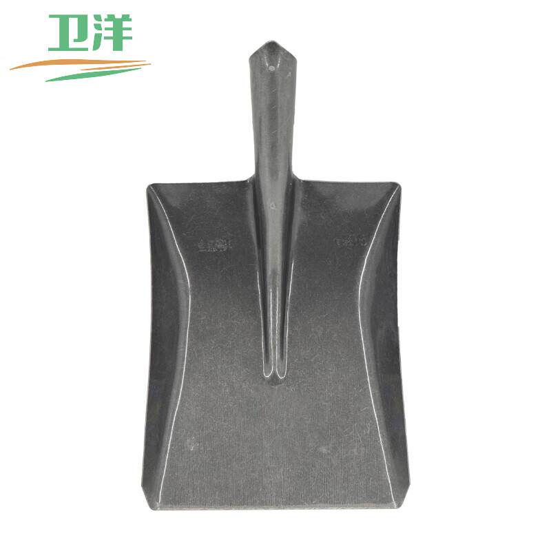 卫洋WYS-577锰钢淬火铁锨铁铲铁锹木柄建筑施工配件园林户外推雪