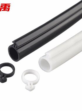 冰禹BJyl-407抗冻O型密封条塑钢门窗包覆式密封条防盗门轻音条小O