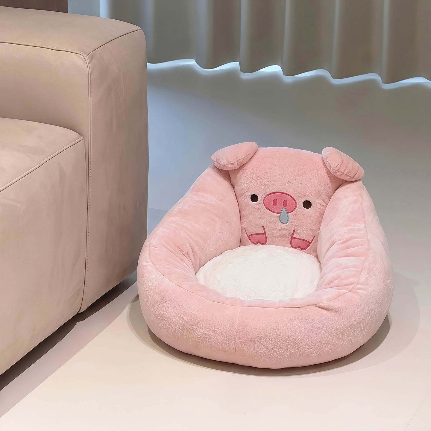 【新家的100个快递】鼻涕猪坐垫客厅沙发蒲团久坐榻榻米防屁股痛