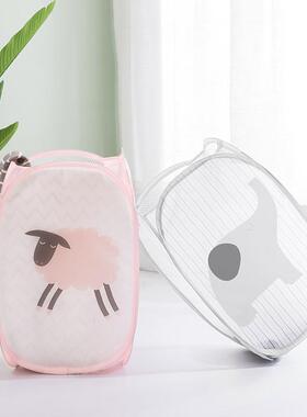 MTAM可爱卡通绵羊脏衣篮折叠收纳篮家用衣物整理袋