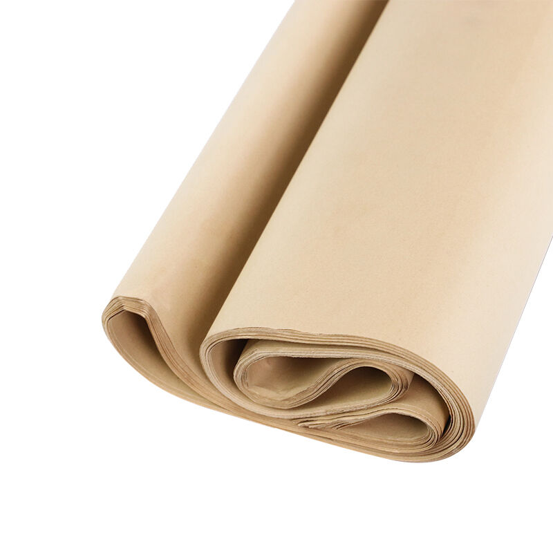 兰诗（LAUTEE）WS011实验室用牛皮纸大张包装纸全开木浆加厚双面