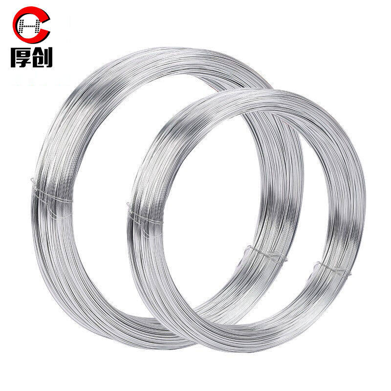 厚创防锈镀锌软铁线丝窗帘晾衣绳捆扎细铁丝线6号粗0.75MM约425米
