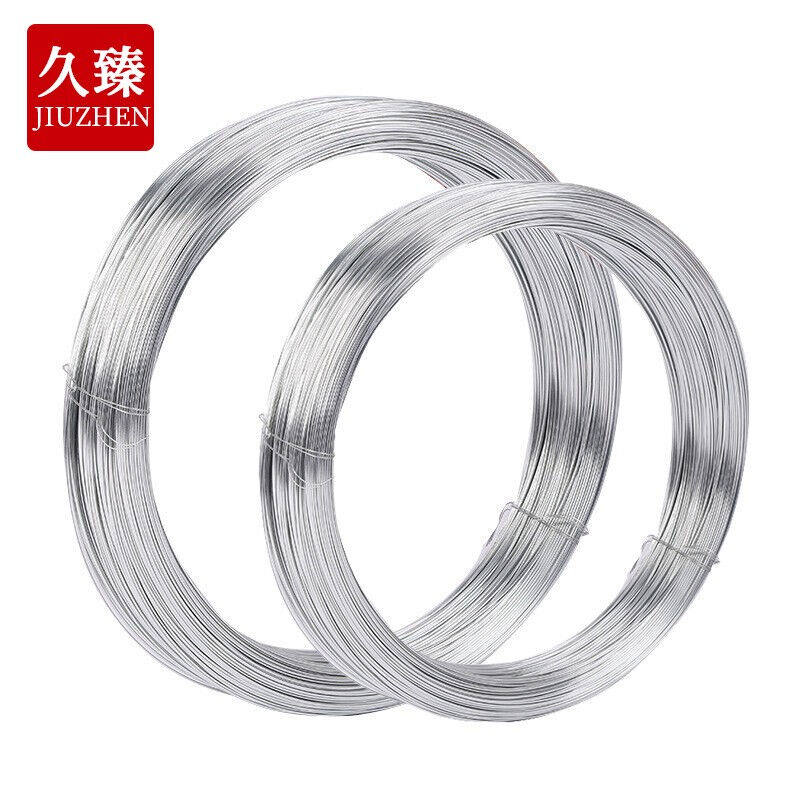 久臻防锈镀锌软铁线丝窗帘晾衣绳工地扎捆细铁丝线捆扎铁丝16号粗
